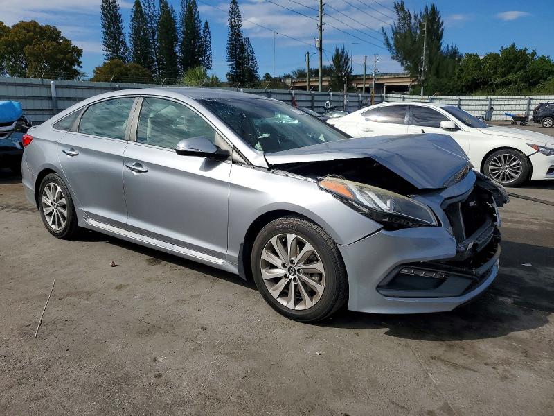 Photo 4 from auction – 2015 HYUNDAI SONATA with VIN 5NPE34AF0FH098577