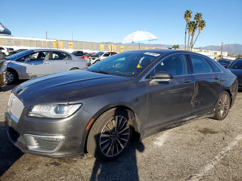 LINCOLN MKZ 2019 with VIN 3LN6L5A92KR611738 - Photo from auction