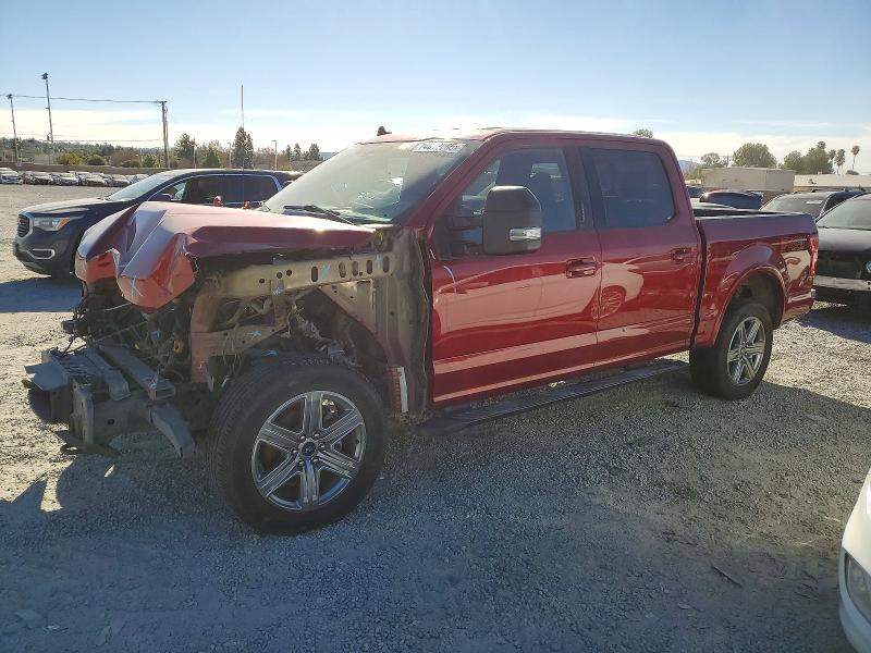 FORD F150 SUPER 2018 with VIN 1FTEW1EG5JKF60361 - Photo from auction