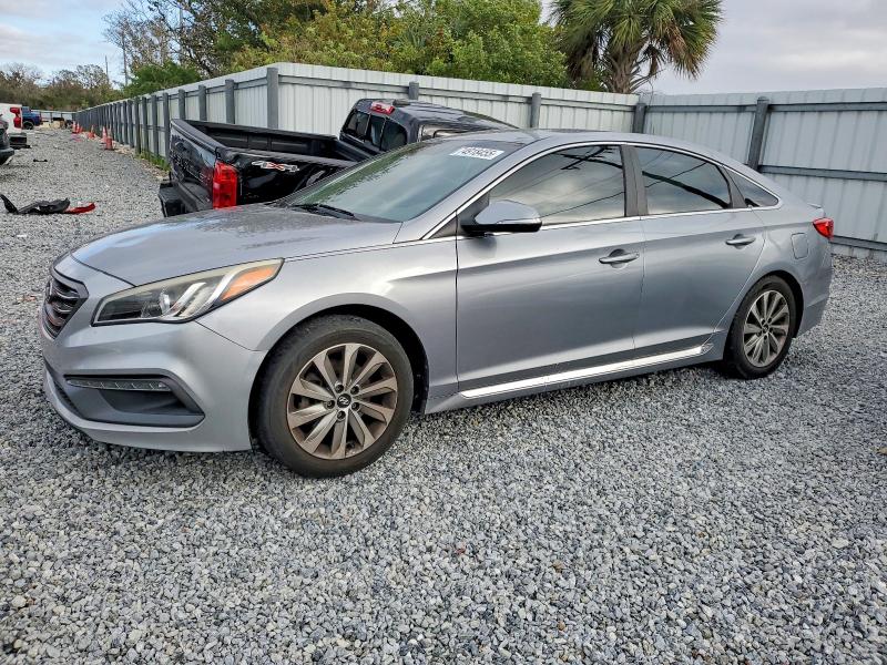 HYUNDAI SONATA 2016 with VIN 5NPE34AF6GH389263 - Photo from auction