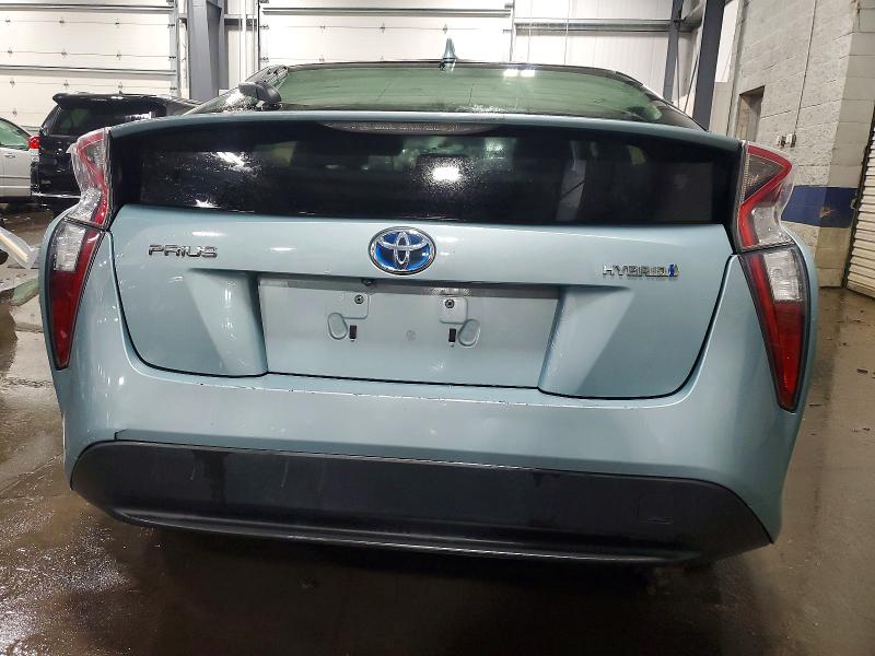 Photo 6 from auction – 2016 TOYOTA PRIUS with VIN JTDKBRFU7G3002435