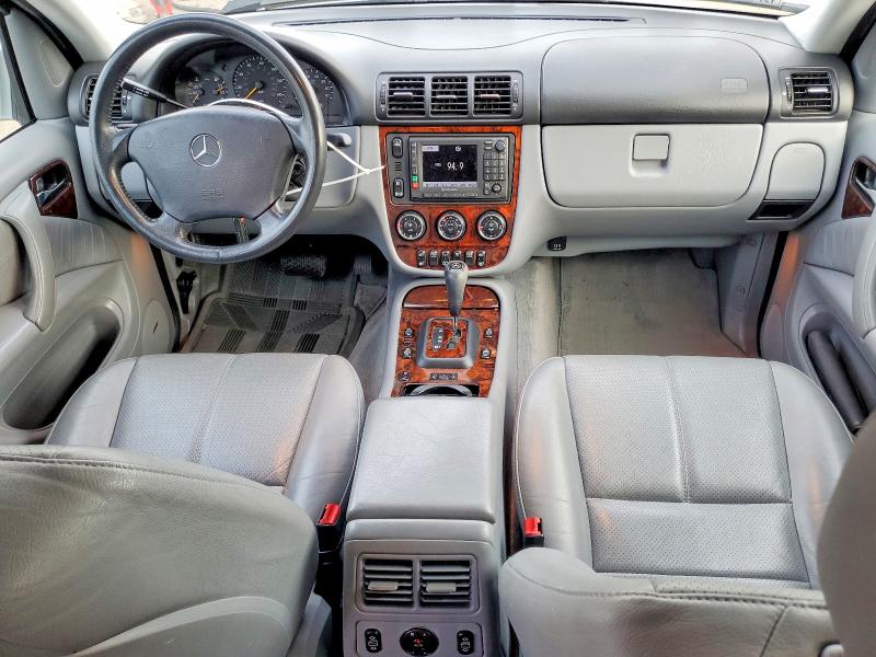 Photo 8 from auction – 2002 MERCEDES-BENZ ML 320 with VIN 4JGAB54E22A344570