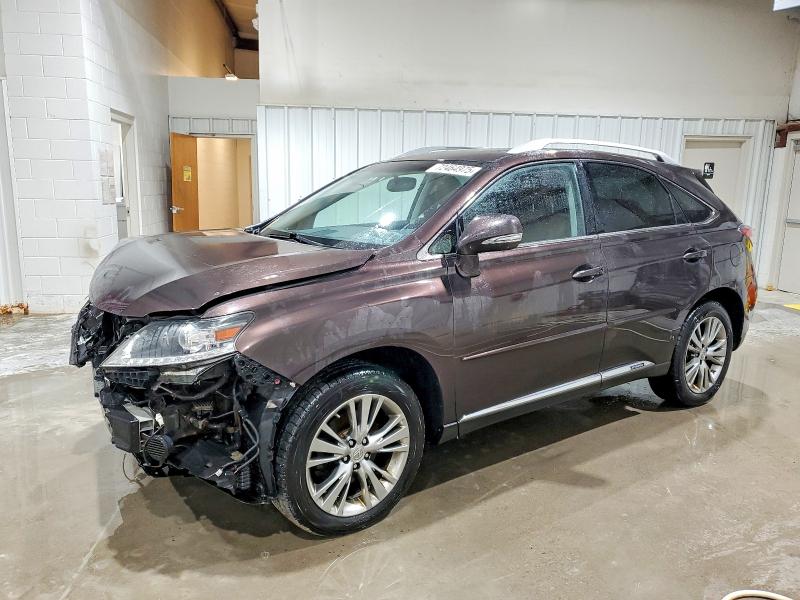LEXUS RX 450H 2013 with VIN JTJBC1BA6D2052722 - Photo from auction