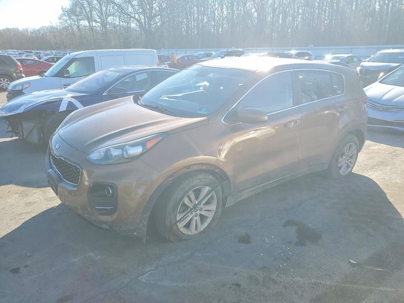 KIA SPORTAGE L 2018 with VIN KNDPMCAC1J7440153 - Photo from auction