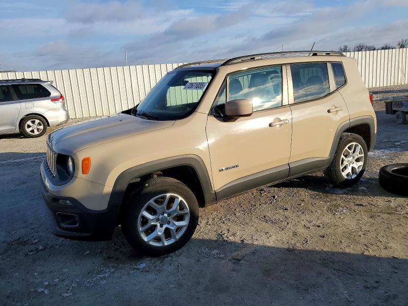 JEEP RENEGADE L 2016 with VIN ZACCJBBT6GPD51285 - Photo from auction