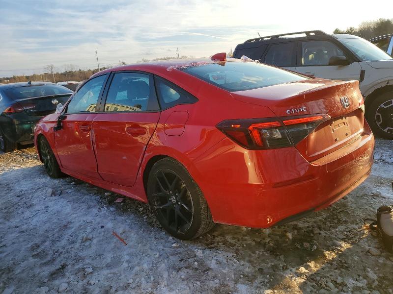 Photo 2 from auction – 2025 HONDA CIVIC with VIN 2HGFE2F54SH511642