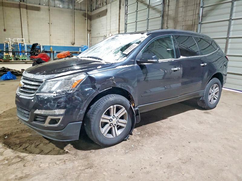 CHEVROLET TRAVERSE 2015 with VIN 1GNKRGKD1FJ245567 - Photo from auction