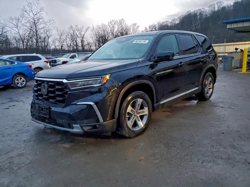 HONDA PILOT EXL 2025 with VIN 5FNYG1H41SB007376 - Photo from auction