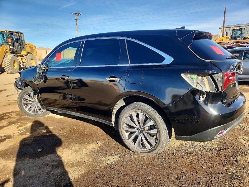 Photo 2 from auction – 2016 ACURA MDX TECHNO with VIN 5FRYD4H48GB050225