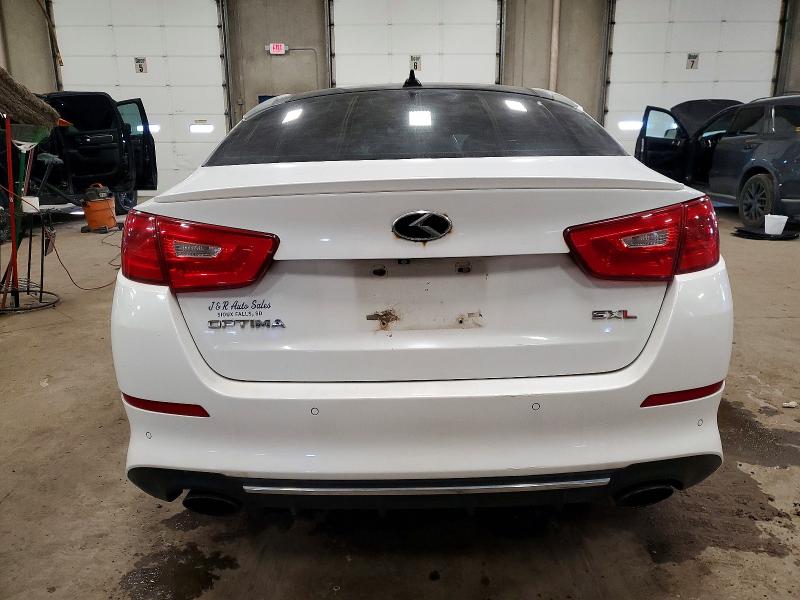 Photo 6 from auction – 2014 KIA OPTIMA SX with VIN 5XXGR4A68EG272400
