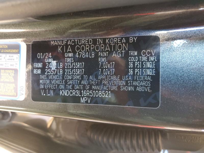 Photo 14 from auction – 2024 KIA NIRO WIND with VIN KNDCR3L16R5108521