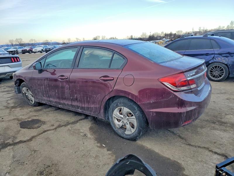 Photo 2 from auction – 2015 HONDA CIVIC with VIN 19XFB2F56FE258025