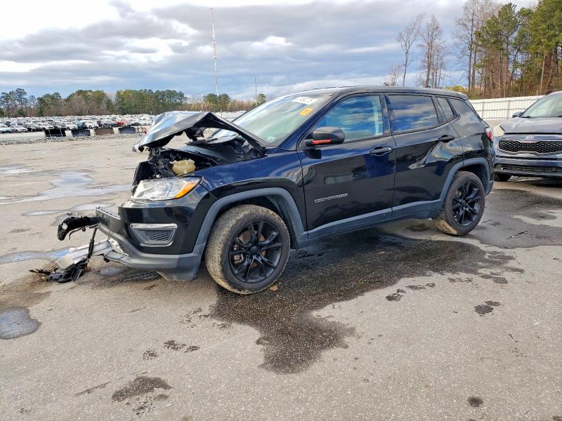 JEEP COMPASS 2021 with VIN 3C4NJCAB7MT505210 - Photo from auction
