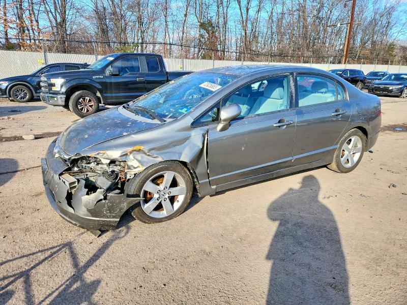 HONDA CIVIC EX 2008 with VIN 2HGFA16888H307760 - Photo from auction