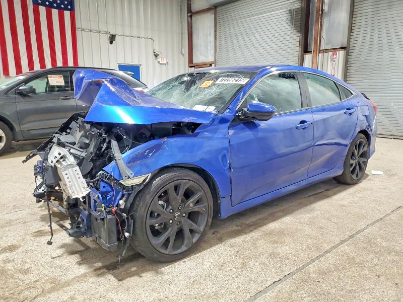 HONDA CIVIC 2019 مع رقم تعريف المركبة 2HGFC2F81KH539155 - صورة من المزاد