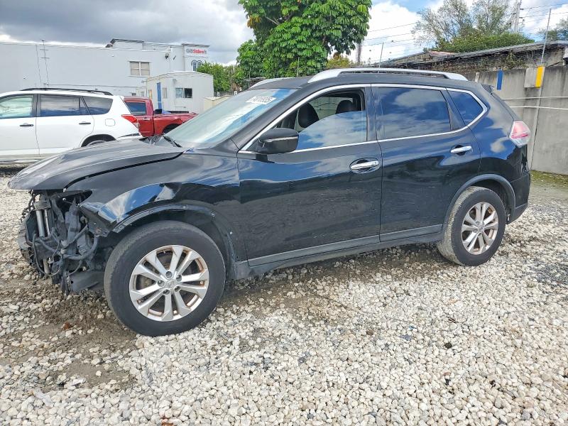NISSAN ROGUE 2015 with VIN KNMAT2MTXFP517723 - Photo from auction