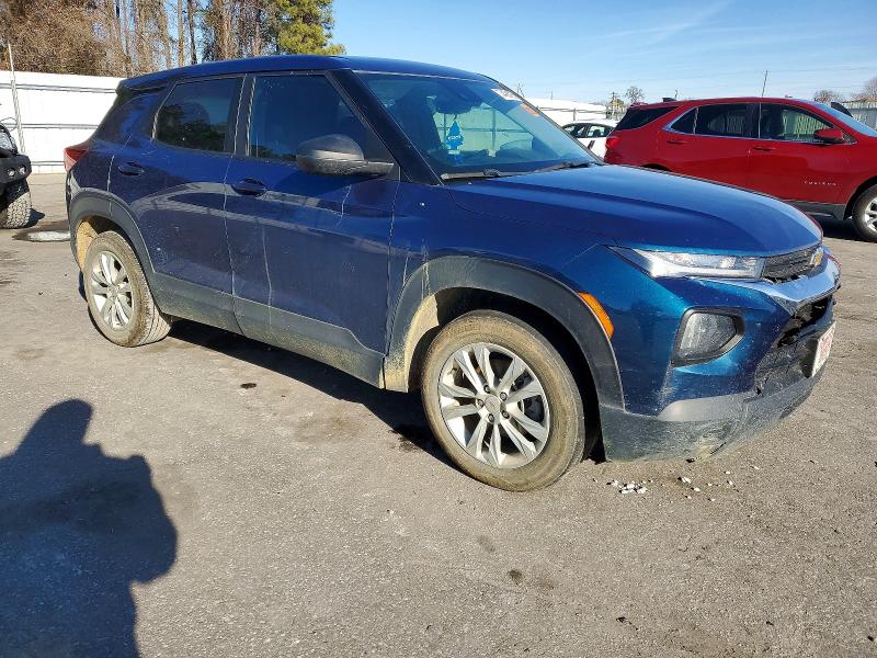 Photo 4 from auction – 2021 CHEVROLET TRAILBLAZER with VIN KL79MMS26MB127618