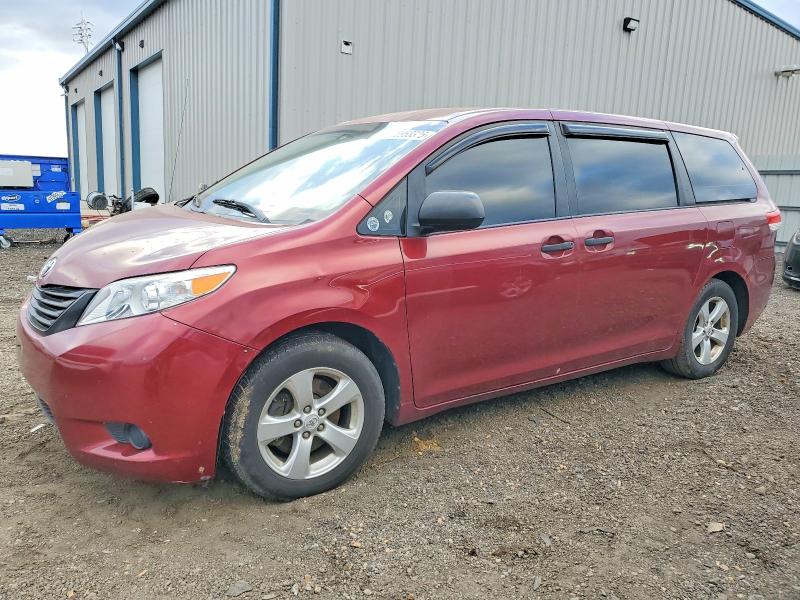 TOYOTA SIENNA 2011 with VIN 5TDZK3DC4BS129544 - Photo from auction