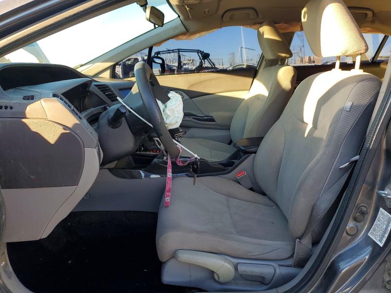 Photo 7 from auction – 2012 HONDA CIVIC LX with VIN 19XFB2F52CE367156
