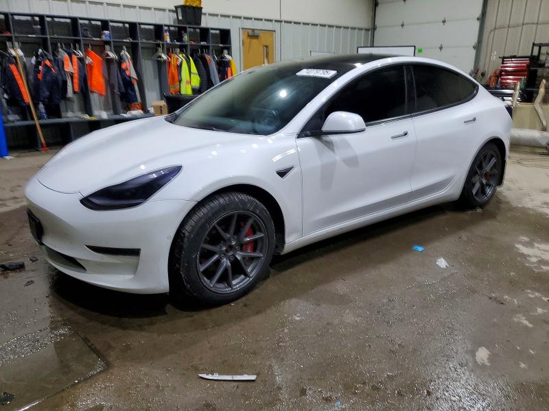 TESLA MODEL 3 2022 with VIN 5YJ3E1EB9NF121018 - Photo from auction