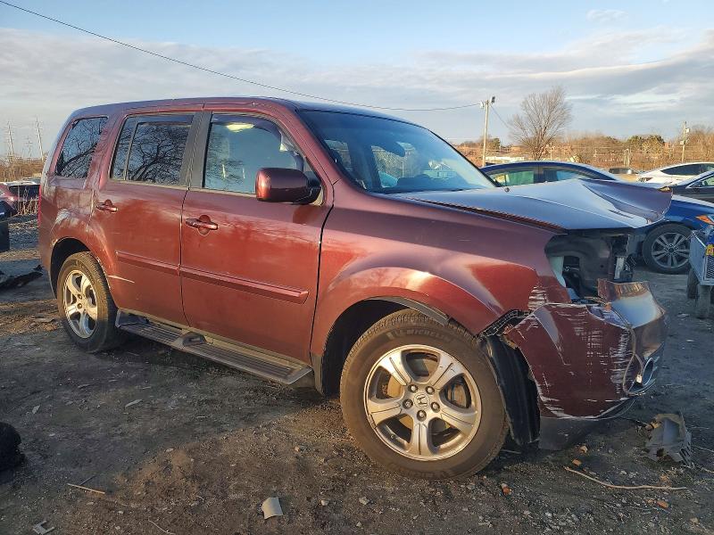 Photo 4 from auction – 2013 HONDA PILOT EXL with VIN 5FNYF4H52DB042976