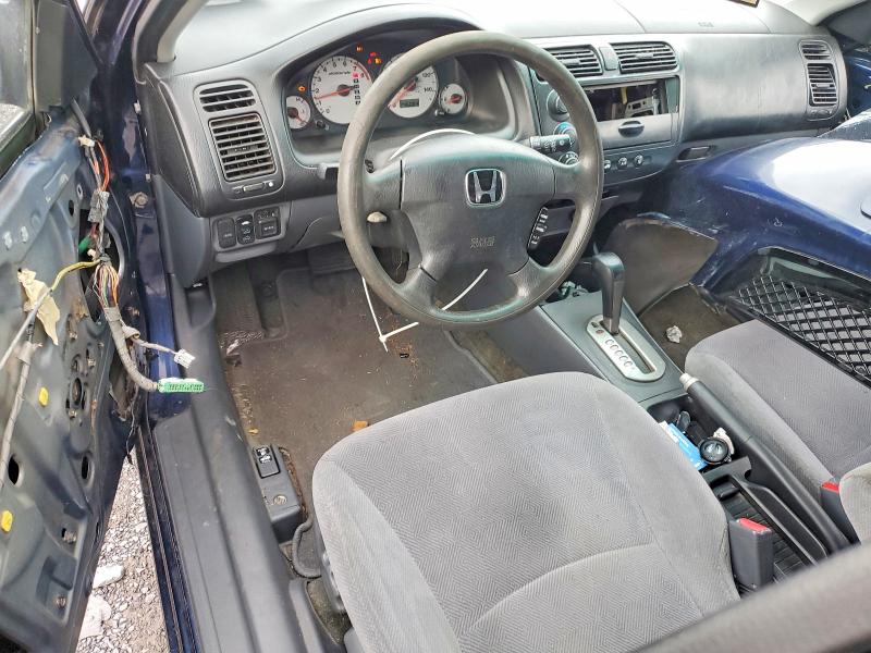 Photo 8 from auction – 2002 HONDA CIVIC EX with VIN 2HGES26762H547869