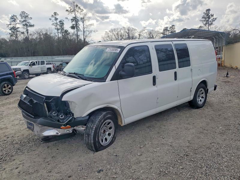 CHEVROLET EXPRESS G1500 2013 with VIN 1GCSGAFX5D1163337 - Photo from auction