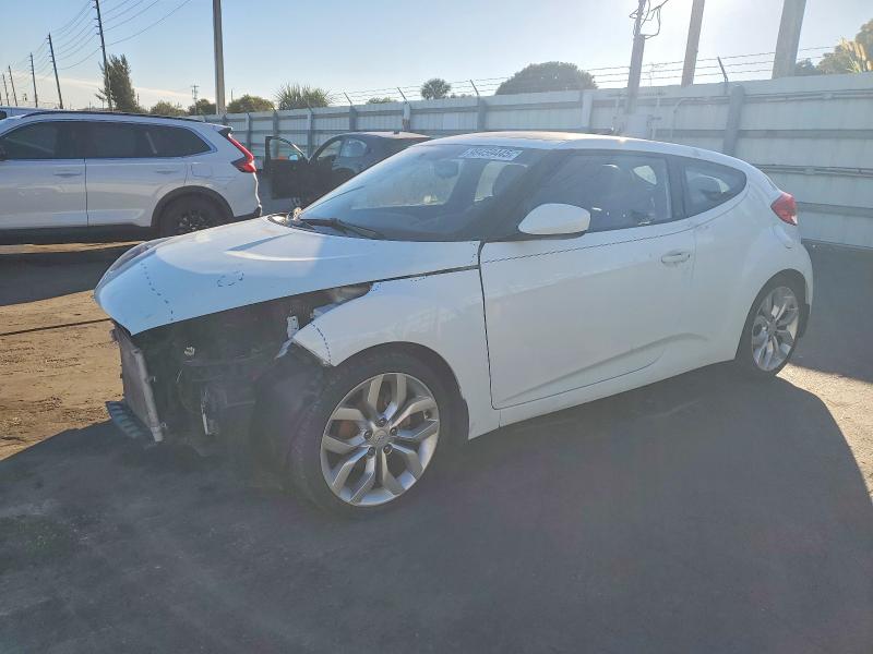 HYUNDAI VELOSTER 2012 with VIN KMHTC6AD2CU075168 - Photo from auction