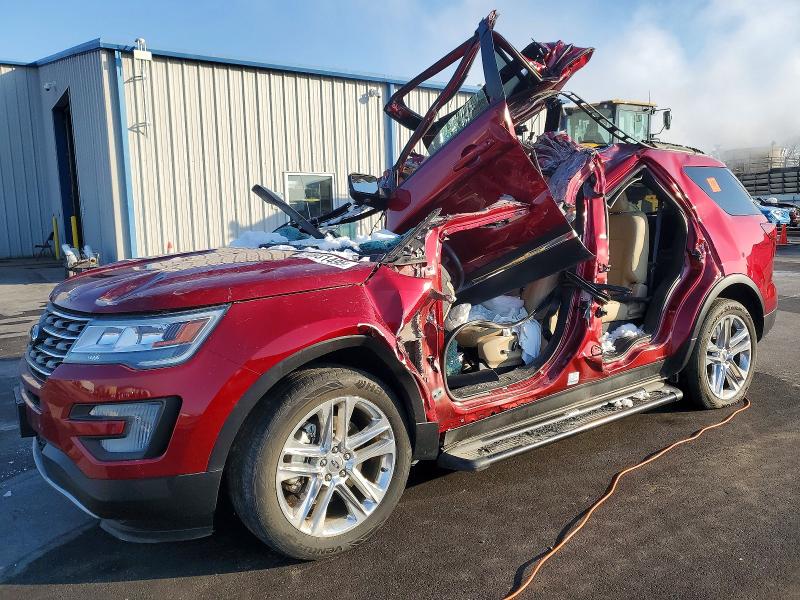 FORD EXPLORER 2017 with VIN 1FM5K7D84HGD02480 - Photo from auction