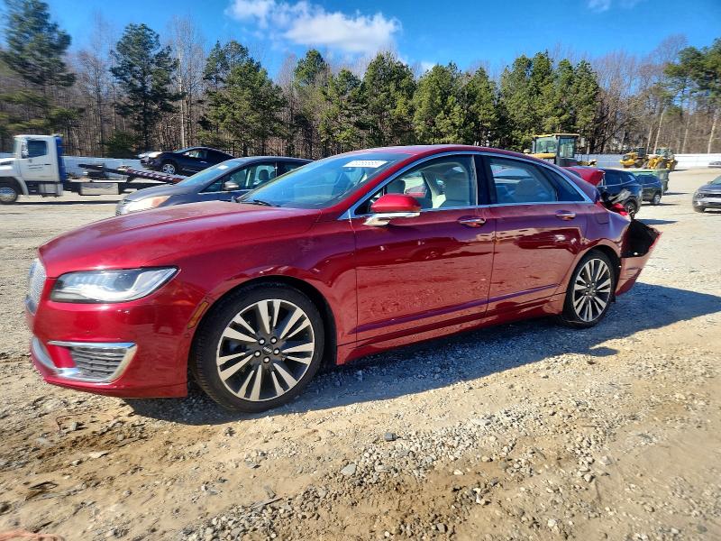 LINCOLN MKZ RESERV 2019 with VIN 3LN6L5E92KR621910 - Photo from auction
