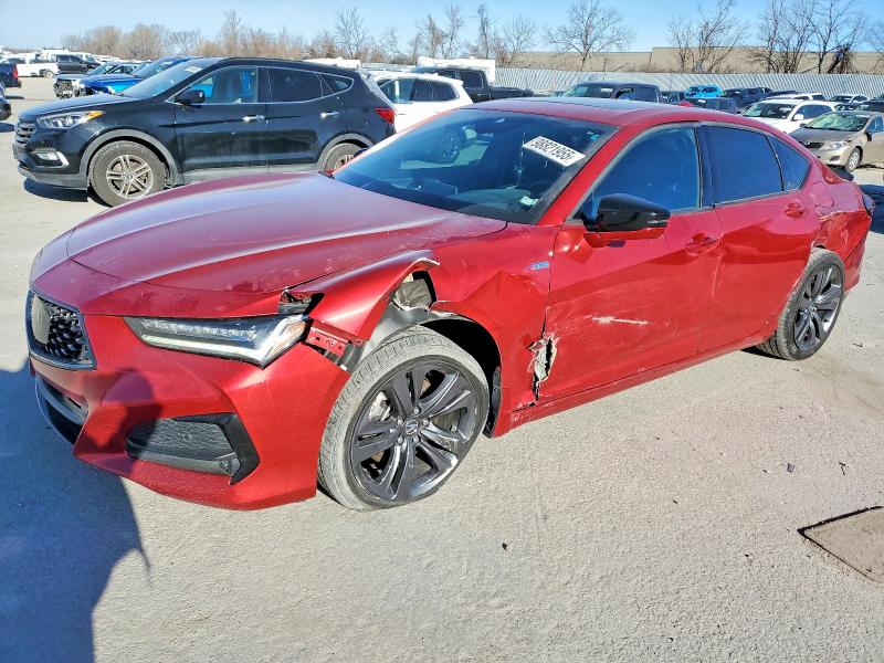 Photo 1 from auction – 2021 ACURA TLX with VIN 19UUB5F52MA016228