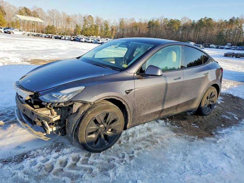 TESLA MODEL Y 2021 with VIN 5YJYGAEE2MF189279 - Photo from auction