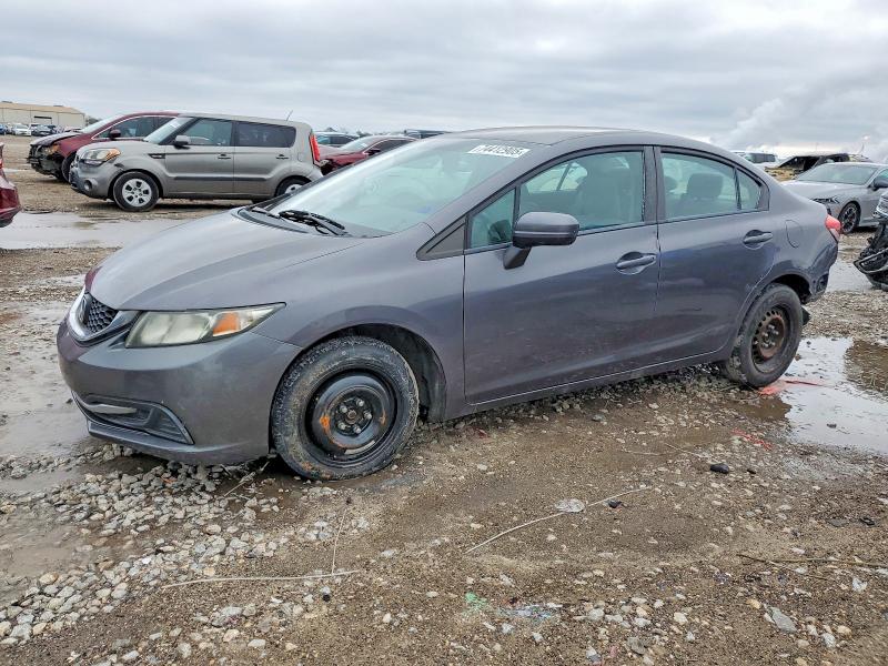 HONDA CIVIC 2014 مع رقم تعريف المركبة 19XFB2F57EE029559 - صورة من المزاد