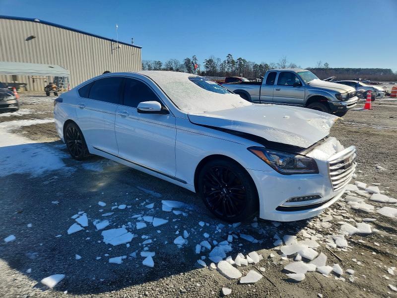 Photo 4 from auction – 2017 GENESIS G80 with VIN KMHGN4JFXHU173325
