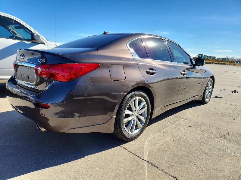 Photo 3 from auction – 2014 INFINITI Q50 with VIN JN1BV7AR3EM691317