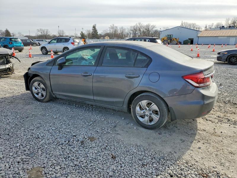 Photo 2 from auction – 2013 HONDA CIVIC LX with VIN 19XFB2F5XDE093531