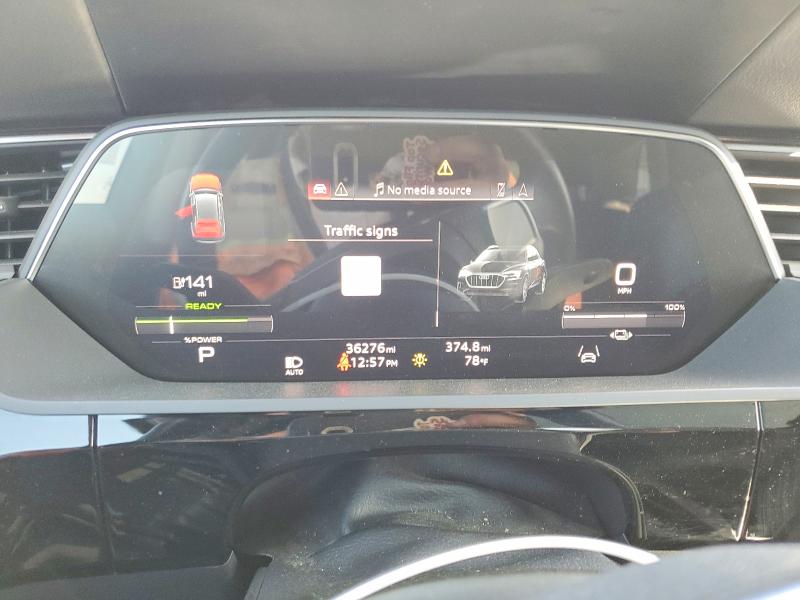 Photo 9 from auction – 2021 AUDI E-TRON PRE with VIN WA1LABGE8MB011601