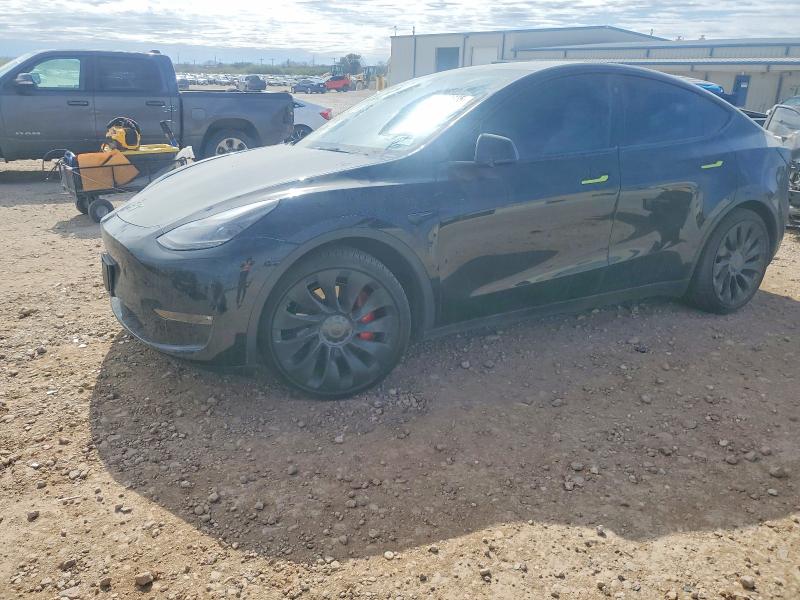 TESLA MODEL Y 2022 with VIN 7SAYGDEF5NF446563 - Photo from auction