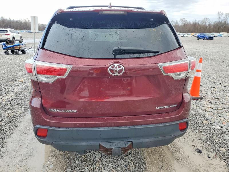 Photo 6 from auction – 2014 TOYOTA HIGHLANDER with VIN 5TDDKRFH8ES014231