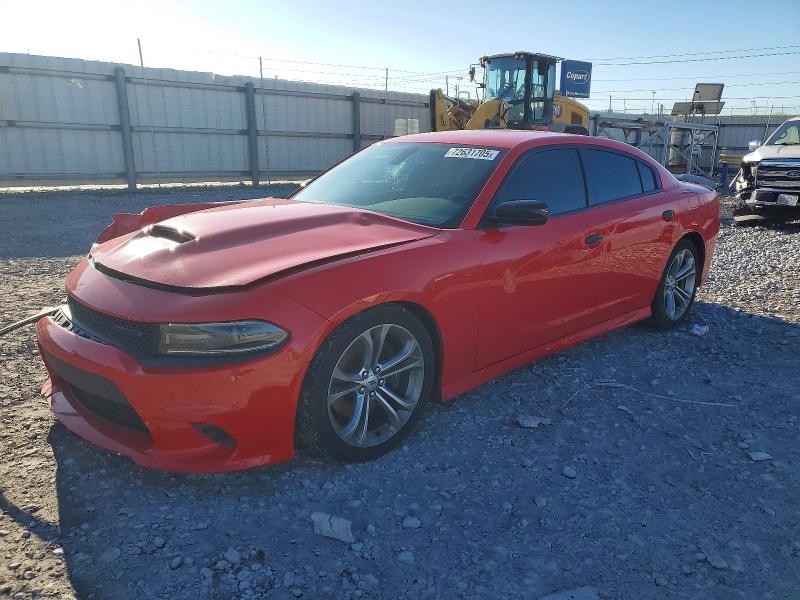 DODGE CHARGER 2021 with VIN 2C3CDXHGXMH656630 - Photo from auction