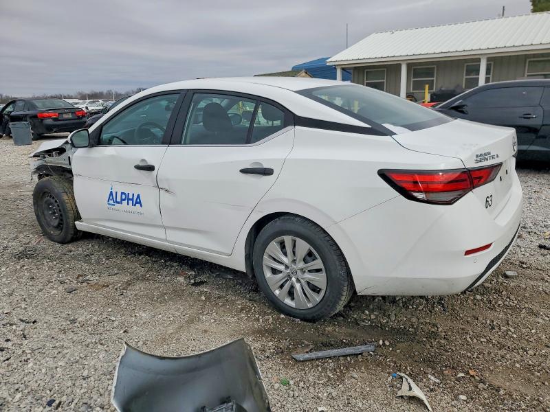 Photo 2 from auction – 2025 NISSAN SENTRA with VIN 3N1AB8BV4SY214636
