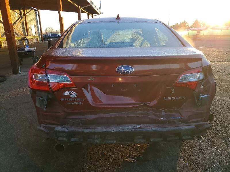 Photo 6 from auction – 2016 SUBARU LEGACY 2.5 with VIN 4S3BNBF67G3024919