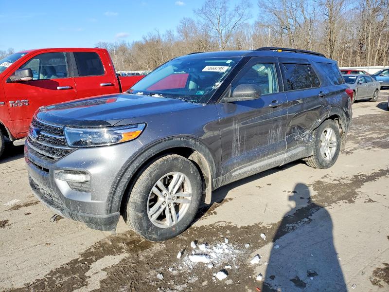 FORD EXPLORER X 2021 with VIN 1FMSK8DHXMGC29697 - Photo from auction