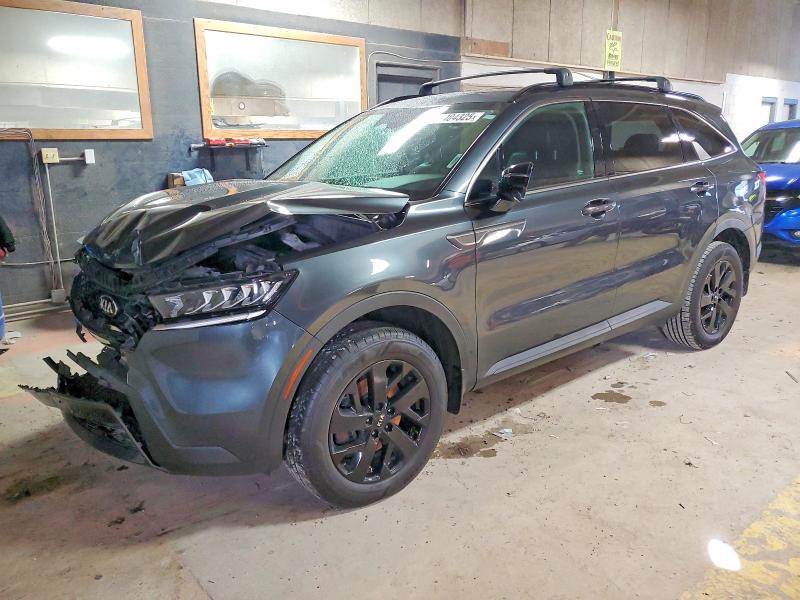 KIA SORENTO S 2021 with VIN 5XYRLDLCXMG026035 - Photo from auction