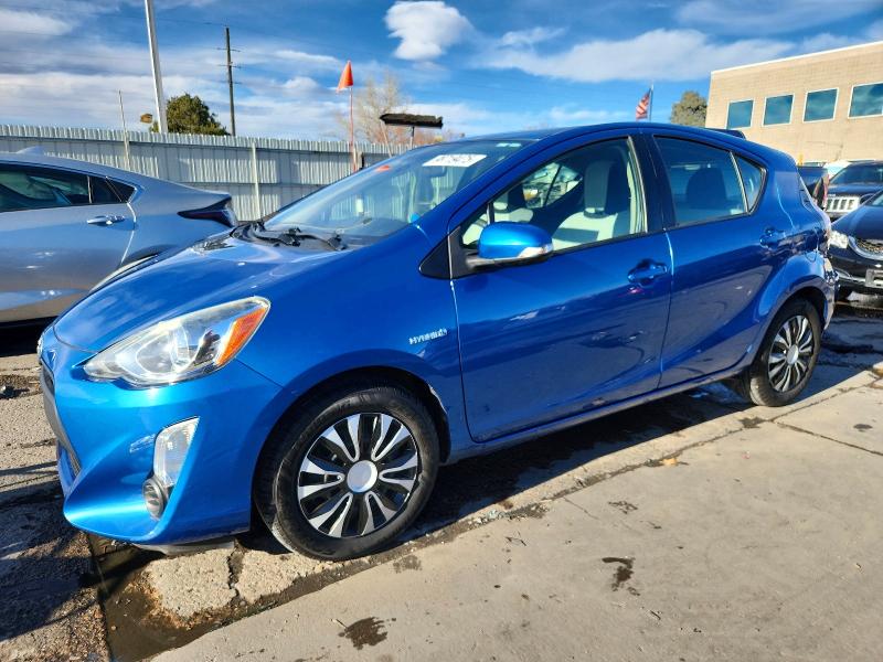 TOYOTA PRIUS C 2015 with VIN JTDKDTB33F1115149 - Photo from auction