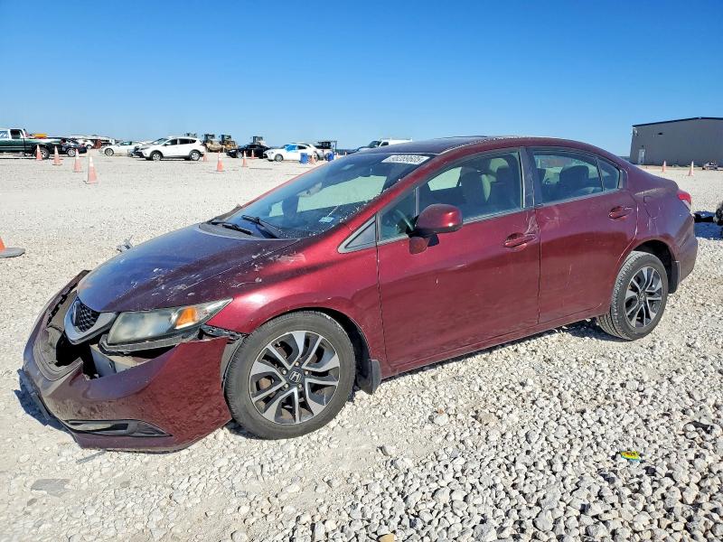 HONDA CIVIC 2013 with VIN 19XFB2F89DE098682 - Photo from auction