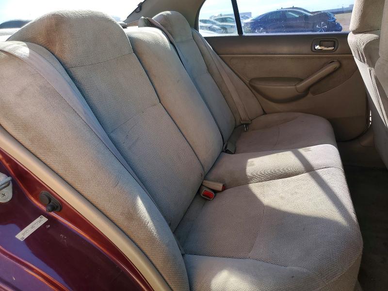 Photo 10 from auction – 2002 HONDA CIVIC LX with VIN 2HGES16642H520641