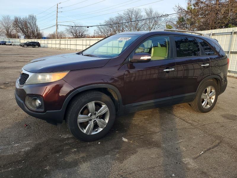 KIA SORENTO EX 2012 with VIN 5XYKU3A61CG242103 - Photo from auction