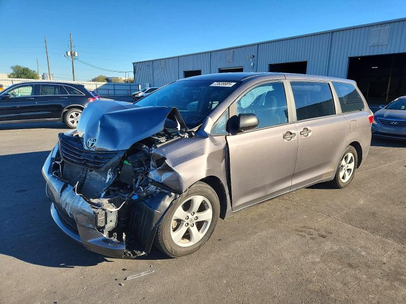 TOYOTA SIENNA 2015 with VIN 5TDZK3DC9FS547152 - Photo from auction