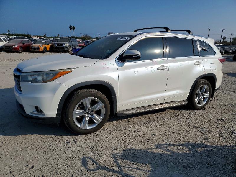TOYOTA HIGHLANDER 2016 with VIN 5TDYKRFH9GS172971 - Photo from auction